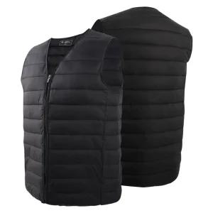 제이케이sp 빅사이즈 남자 여자 경량 웰론 브이넥 패딩조끼 다운 베스트 조