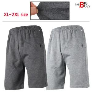 [더빅보스]BS5부홈웨어반바지 여름 남자 트레이닝 팬츠 실내복