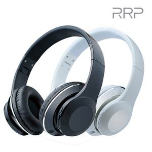 RRP DJH-BT100 무선 블루투스 헤드셋 블랙 헤드폰 접이식 폴딩밴드 한국어 음성지원 SD카드 고음질