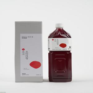 오미자청 원액 엑기스 1500ml 실속형