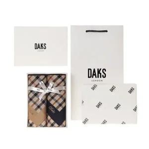 갤러리아 [닥스] 기본체크 손수건 2매세트 (D) 16번