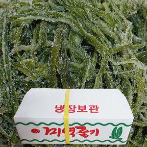 [울돌목]완도산 염장 미역줄기 4kg 한박스 해조류