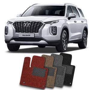 카림 팰리세이드 자동차 코일매트 확장형 트렁크매트