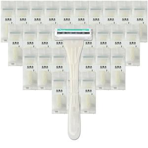 도루코 3중날 터치3 포장 면도기 30개 휴대용 일회용 여행용 업소용