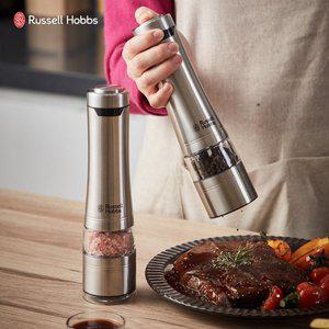 [러셀홉스]원터치 전동 소금 후추 그라인더 2개세트 RHPK4000KR