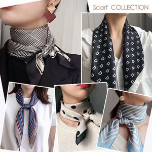 데일리 스타일 여성 쁘띠 스카프머플러 봄 여름 가을 간절기 핫템