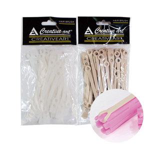 루시피 원탭 파마롯드 고정 고무줄 (색상랜덤) 미용 원밴드 파마고무줄