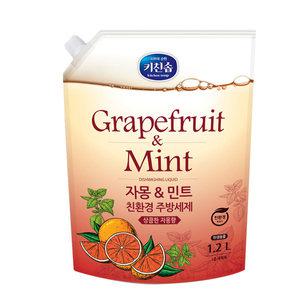 무궁화 키친솝 자몽민트 친환경 주방세제 1.2L