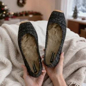 [분홍코끼리](쫀득몰드창) Vol.2 엘라 리얼토끼털 골드 플랫(1.5cm)