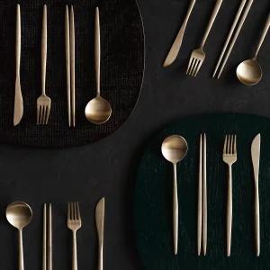 방짜유기 유기 커트러리 양식 디너 4인 풀세트 20P