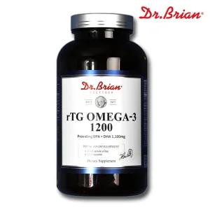 닥터브라이언 알티지 rTG 오메가3 1200 x 180캡슐 6개월분 비타민D 비타민E 미국 엔초비 멸치 혈행건강