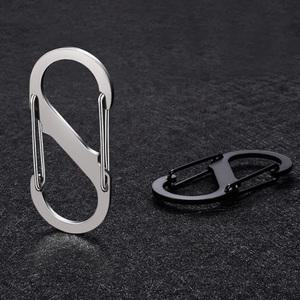 카리비너 S자 양방향 카라 비너 텐트 연결 고리 다양한 사이즈