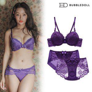 [글램공감]베로니카 볼륨업 브라1+팬티2 여성속옷세트