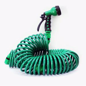 물호스 릴 물분사기 세차건 베란다호스 정원 코일 물청소 고압 물호수 15m