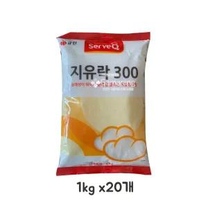 큐원 지유락300 1kg 20개입 식물성크림 제과 제빵 아이스크림 스프