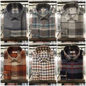 [닥스](김해점)2025  긴소매 일반핏 기모 캐쥬얼남방 22종택1