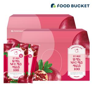 푸드버킷 유기농 NFC 착즙 석류즙100 70ml 60팩