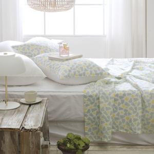 플로라 도브/레몬그라스/티타임 풍기인견 100% 여름 홑이불 SS 4종