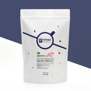 커피세상 디카페인원두 브라질 산토스 디카페인 1kg