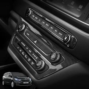 올뉴 카니발 센터페시아 커버 카본 몰딩 튜닝용품