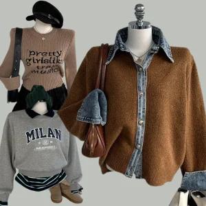 [~50%+30%]델리룸 겨울신상 얼리세일 /가디건/니트/후드맨투맨/점퍼/데님/팬츠/티셔츠/패딩/점퍼/코트 외