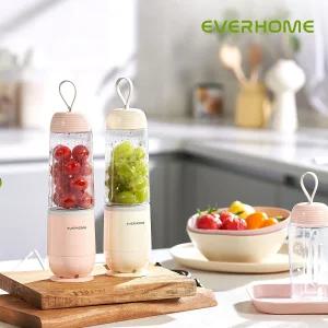 알약 미니 믹서기 가정용 휴대용텀블러 생과일 전용믹서기 1+1 총 (2개) EV-TM3
