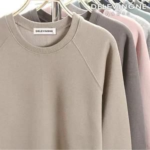 델레바인 릴리안 나그랑 기모 맨투맨 M~4XL 빅사이즈 티셔츠