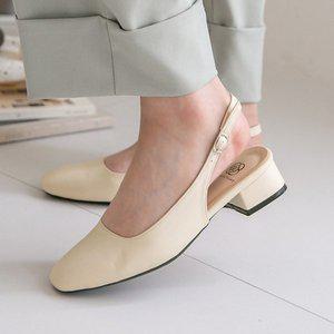 [분홍코끼리] 쫀득몰드창) Vol.2 완벽라인 슬링백힐(4/6cm)