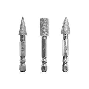 다이몬 육각추지석 다이아몬드 포탄형 원통형 원뿔형 연마석 드릴사포