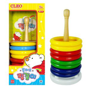 클레오 링걸이 고리던지기 링던지기 유아 교구 완구 장난감