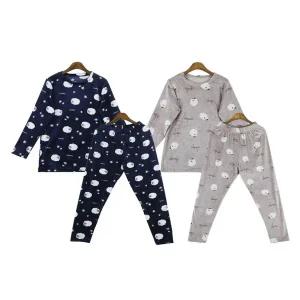 비바올리 빅사이즈 흰양 수면 잠옷 세트 2컬러 극세사