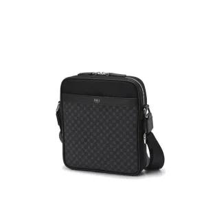 [롯데백화점]닥스 액세서리 [LOUIS HILL]블랙 패턴배색 크로스백 DBBA2F468BK