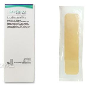 듀오덤 엑스트라 씬 5x20cm 10매 욕창 수술 상처 습윤밴드