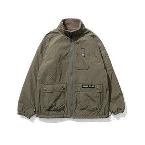 [지프] 리버시블 뽀글이 야상 점퍼 GM1JPU252-2 (P001773117)