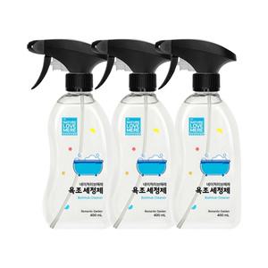 네이쳐러브메레 유아 욕조 세정제 400ml, 3개