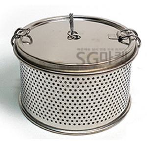 원형 스모커박스/ BBQ  훈연통 훈연칩 바베큐 그릴 훈연기