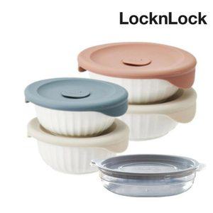 락앤락 바로한끼 도자기 냉동밥보관용기 250+355ml 4P T_45