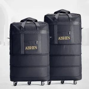 4단이민가방 여행용 확장지퍼 소프트캐리어 기내 유학용 보스턴