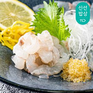국내산 제주 광어회 통영식 막회 150g