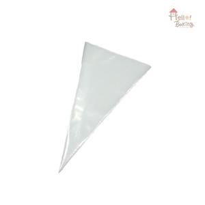 헬로베이킹 8인치 미니 비닐 짤주머니 100장 (일회용 생크림 초코 아이싱 키즈 낱장)