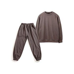 [해리슨옴므]피그먼트 오버핏 맨투맨 + 조거팬츠 셋업 WSPC1437_P320379000