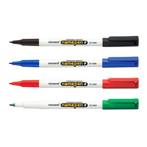 모나미 네임펜 F 12자루 중간촉 중간 글씨용