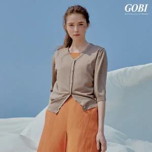 [런칭가 179000원] 고비(GOBI) 실크 캐시미어 가디건 풀오버