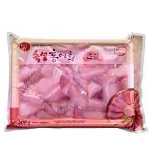 홍어몸통살 500g 나주영산포홍어 아르헨티나산 삭힌맛