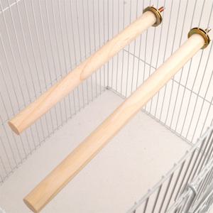 한쪽 고정 나무 횃대 (지름2cm 길이25/30cm) 앵무새장난감 횟대 코뉴어 모란 왕관 잉꼬