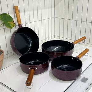 퀸센스 인덕션 편수 냄비 참편한 IH 라면 이유식 밀크팬 가벼운 스텐 세라믹 소스팬 18 20 22 24cm