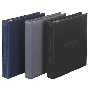 문화 A400 SILK PVC 3공 D링 명함첩 35mm 400매 수용