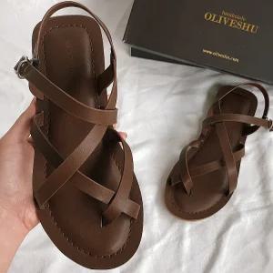 (곰블리) 자체제작 발렌디 쪼리 스트랩 여름 샌들 1cm