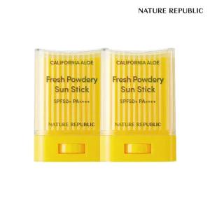 1+1 캘리포니아 알로에 보송 선스틱 SPF50+