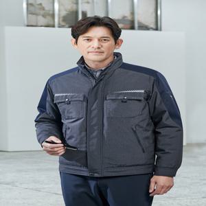 지벤 ZB-J1754 점퍼 ZB1754 작업복점퍼 /방수기능+방한(방풍)기능/반사테이프방수패딩/작업복/지벤/근무복